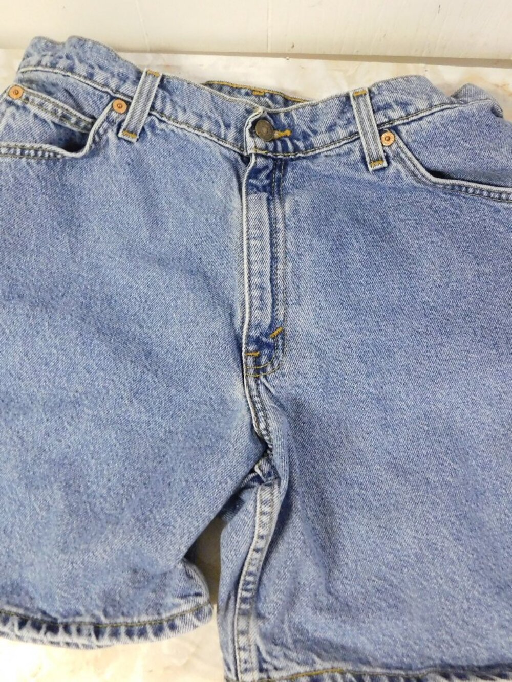 Levis Strauss 950 Relaxed Fit sz 11 Jr Denim Jeans Shorts